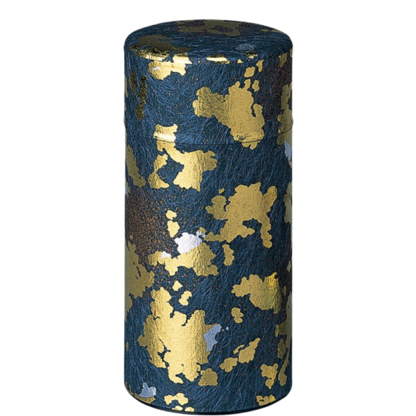 Boîtes à thé washi éclats dorés