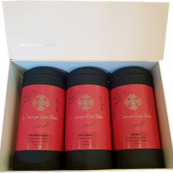Coffret à composer d'infusions-3 boîtes