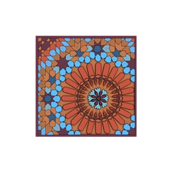 Dessous de tasse fleur