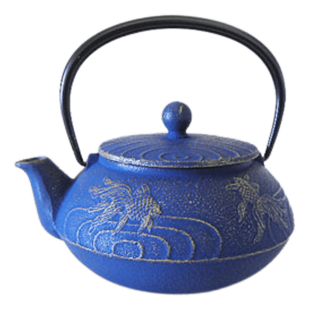 Théière en fonte japonaise bleue 60cl