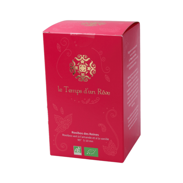Boîte de mousselines Rooibos des Reines