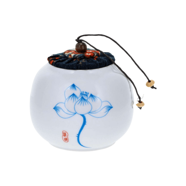 Pot à thé en porcelaine lotus